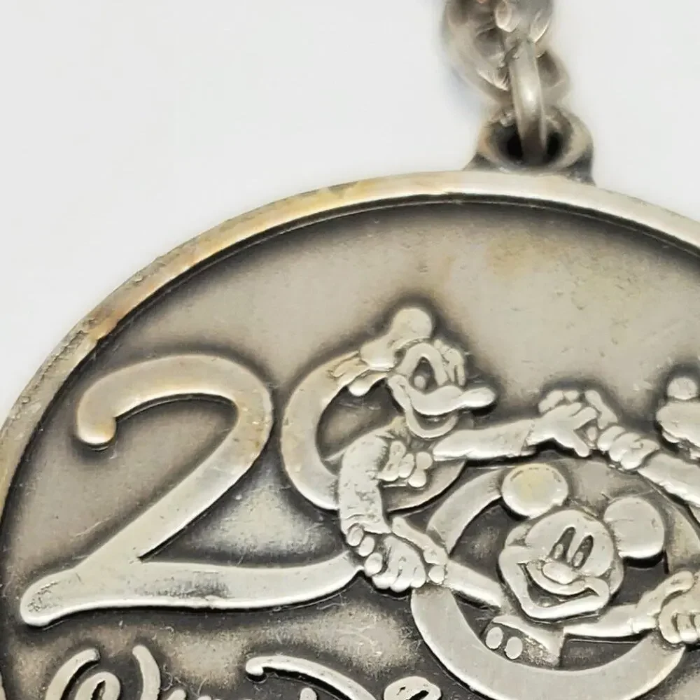 Disney Parks 2000 Celebrate the Future Keychain Vintage